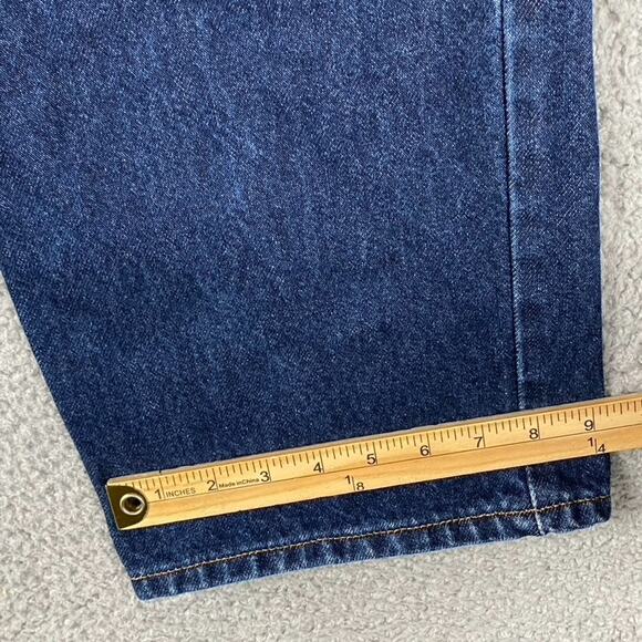 VTG Levi's 505 Regular Straight Fit Jeans Men's 42x30 Blue Medium Wash Y2K - Picture 5 of 10